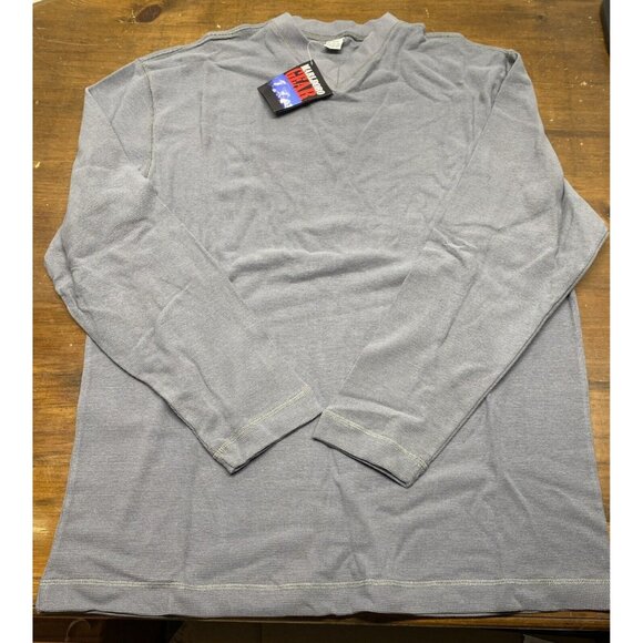 Vintage Marlboro Grey Thermal Long Sleeve Shirt XL NEW W/ TAGS And Original Bag - Picture 11 of 12